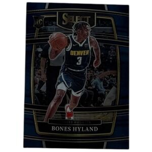 2021-22 Panini Select - Concourse Blue #79 Bones Hyland (RC)
